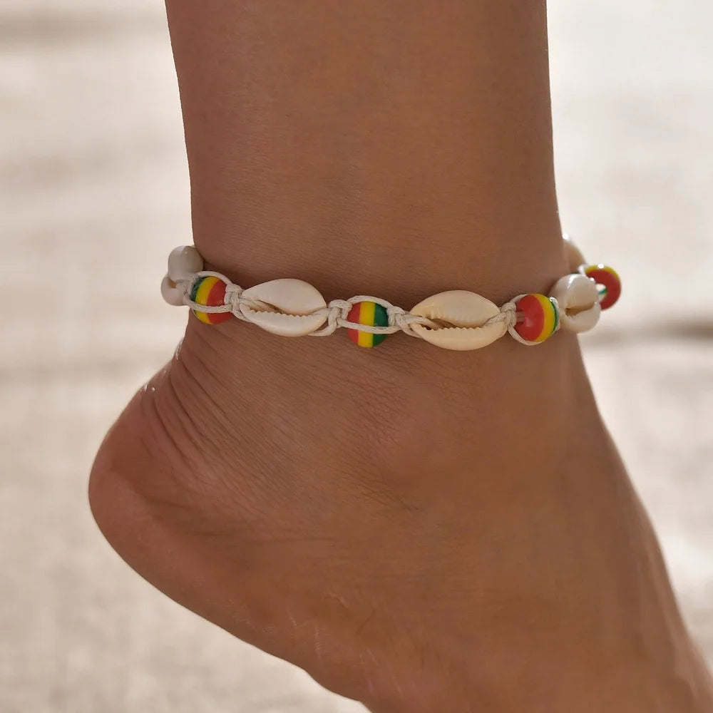 Vintage Starfish Boho Anklet