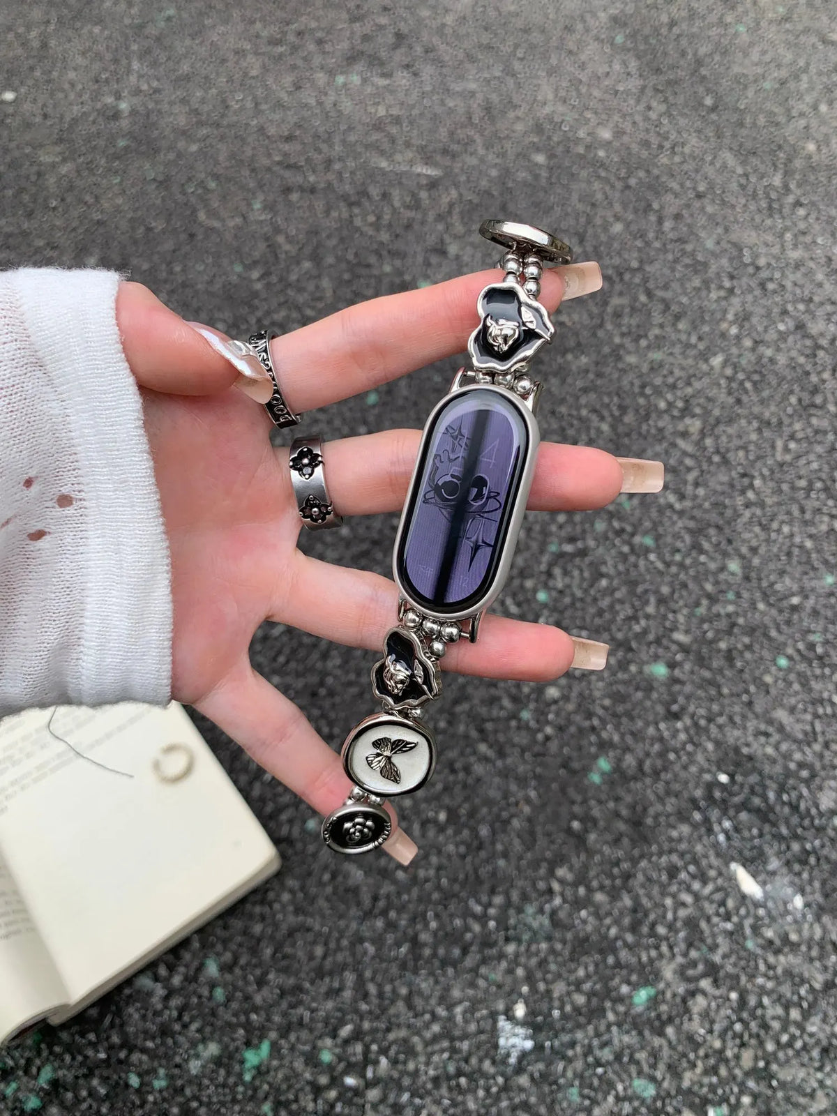 Luxury Retro Metal Bracelet for Mi Band