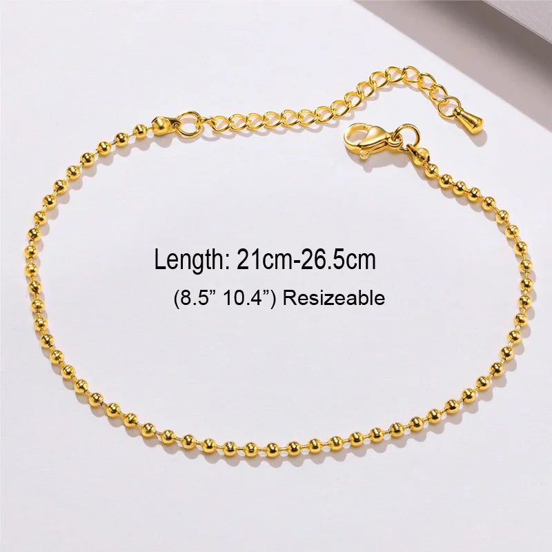 Adjustable Snake Chain Anklet