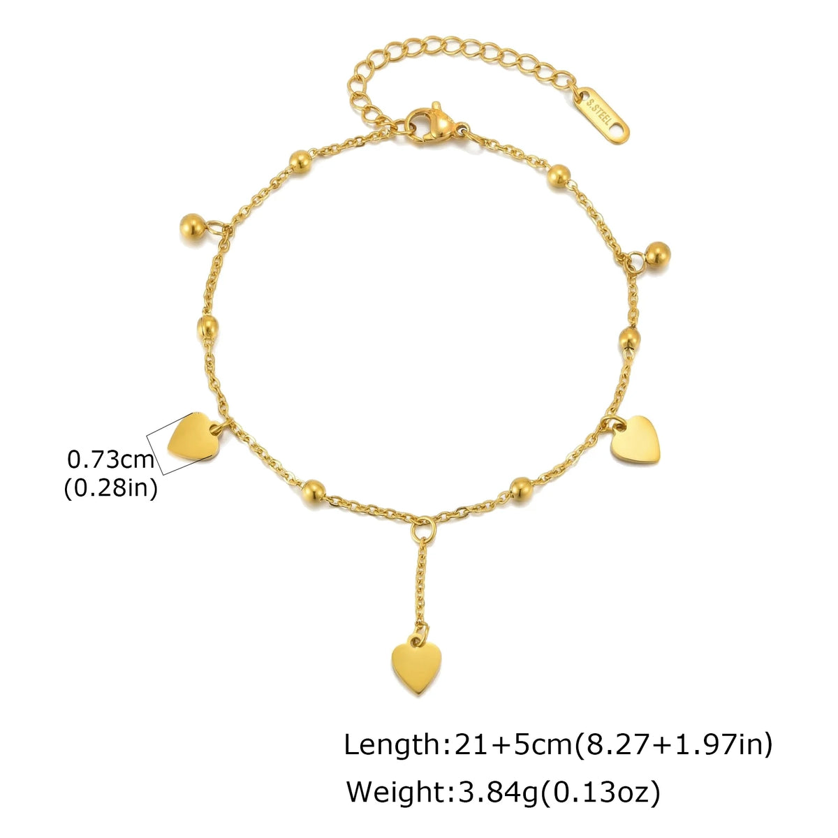 Adjustable Snake Chain Anklet