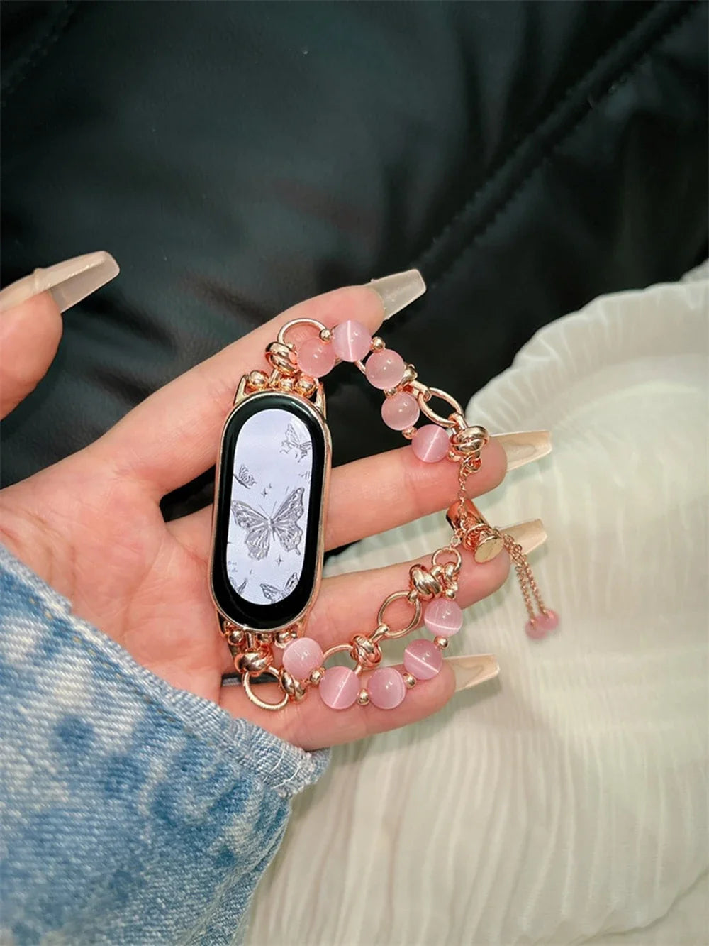 Fashion Beaded Strap for Mi Band