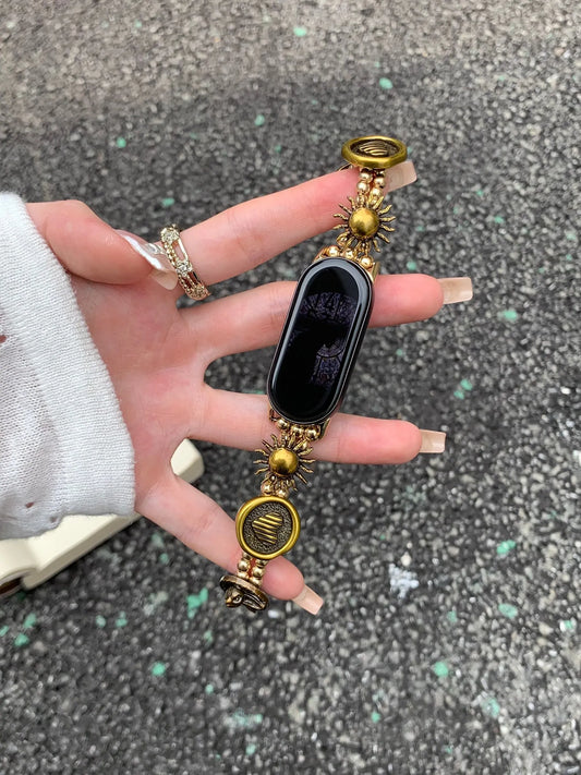 Luxury Retro Metal Bracelet for Mi Band