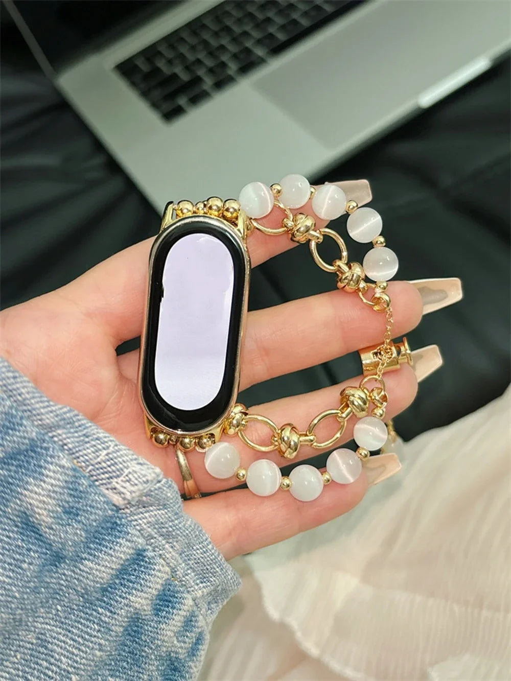 Fashion Beaded Strap for Mi Band