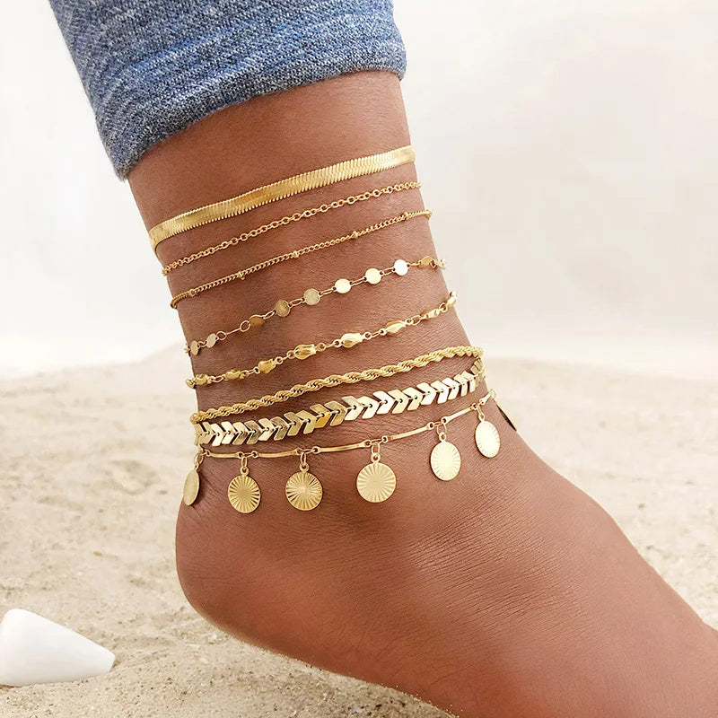 Adjustable Snake Chain Anklet
