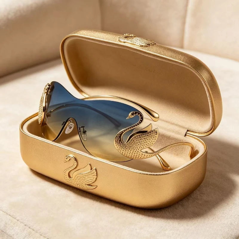 Luxury Swan Legs Rimless Sunglasses