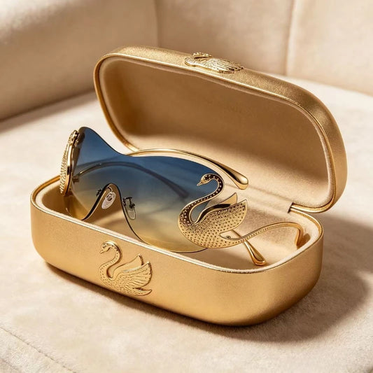 Luxury Swan Legs Rimless Sunglasses