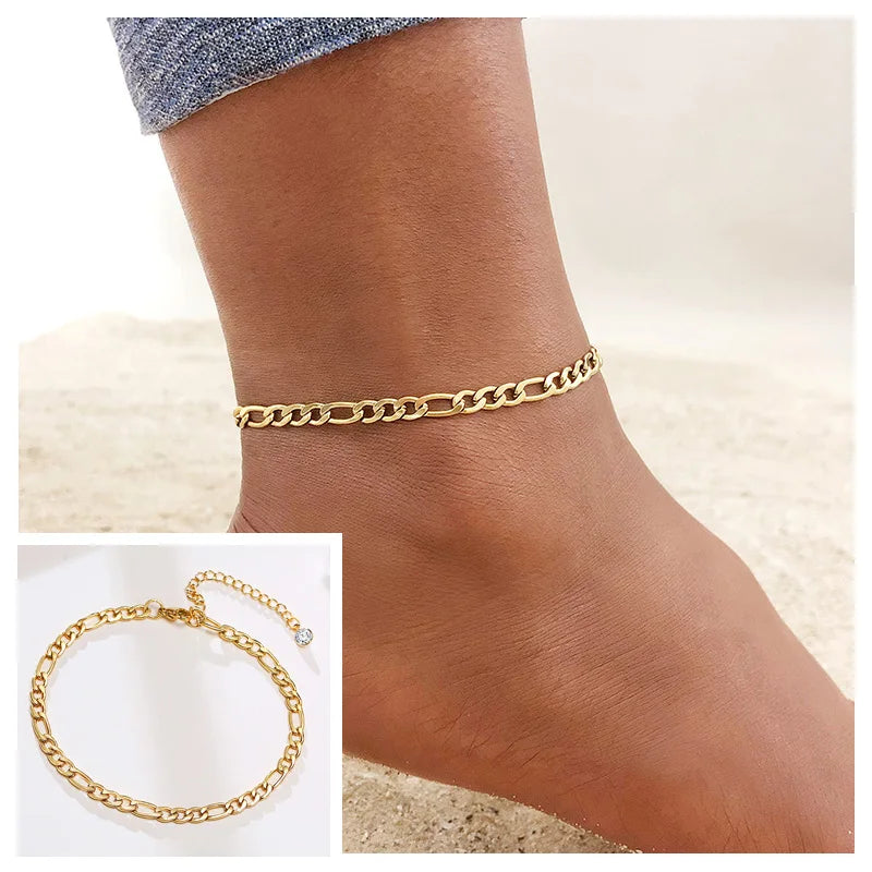 Adjustable Snake Chain Anklet